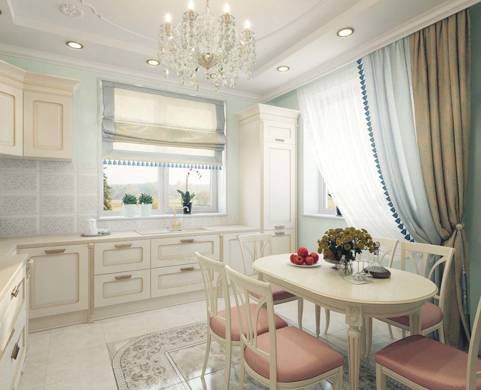 Благородная классика дома на берегу Волги