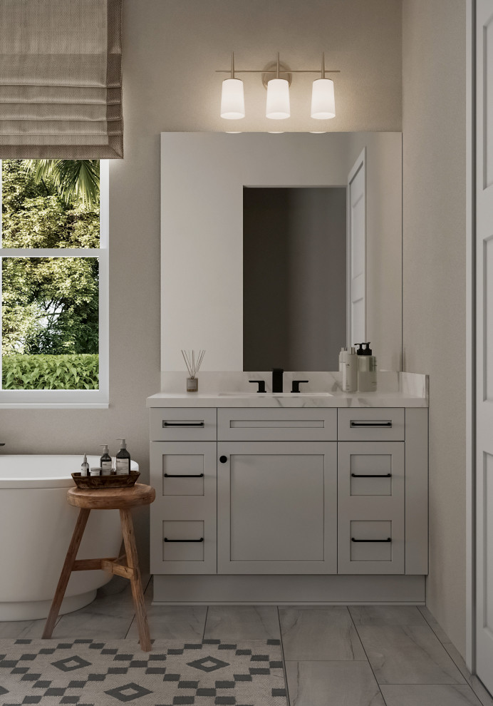 Дизайн дома во Флориде в стиле эклектика