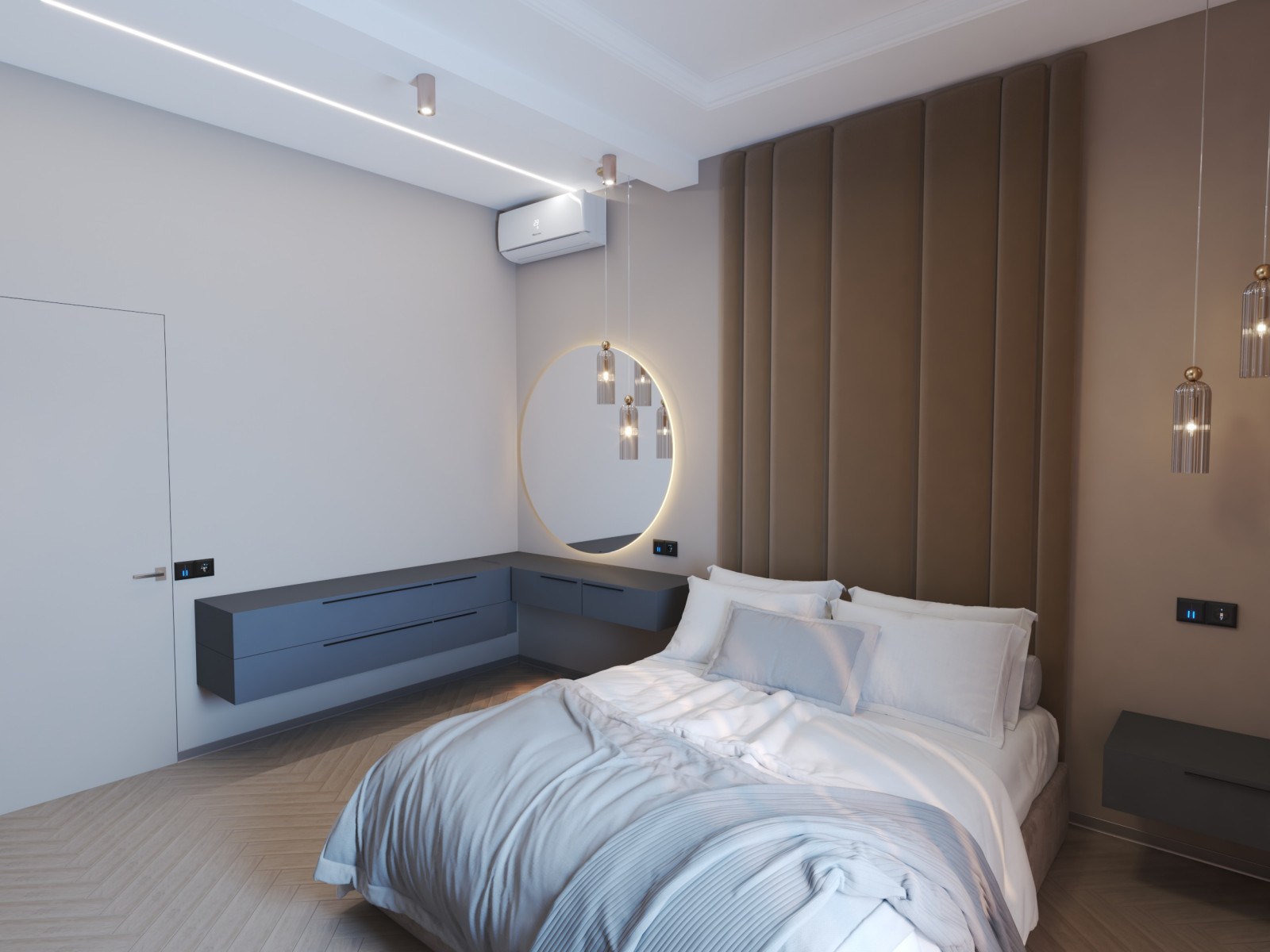 Дизайн проект спальни