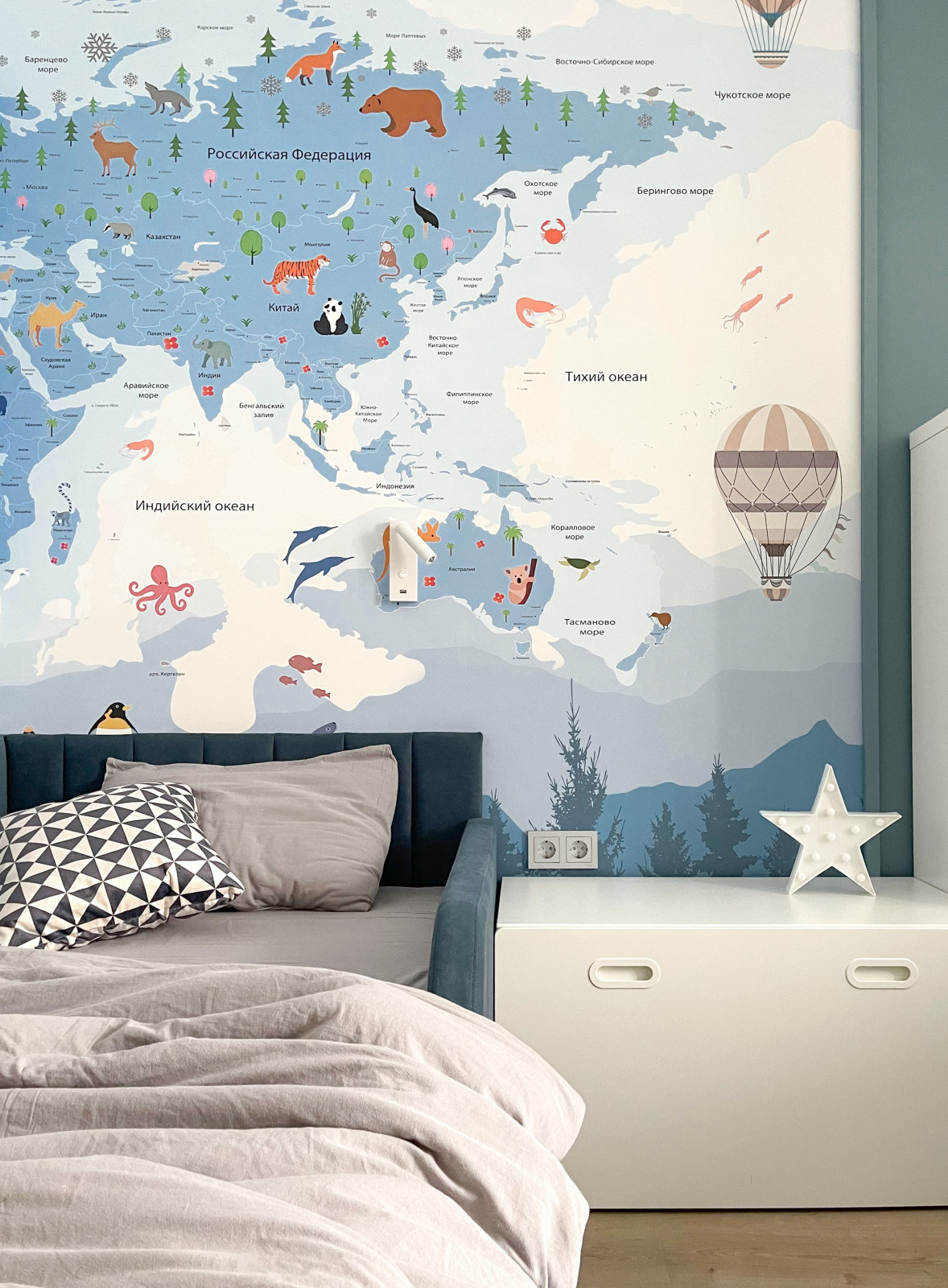 Реализованный интерьер в ЖК Петроглиф парк