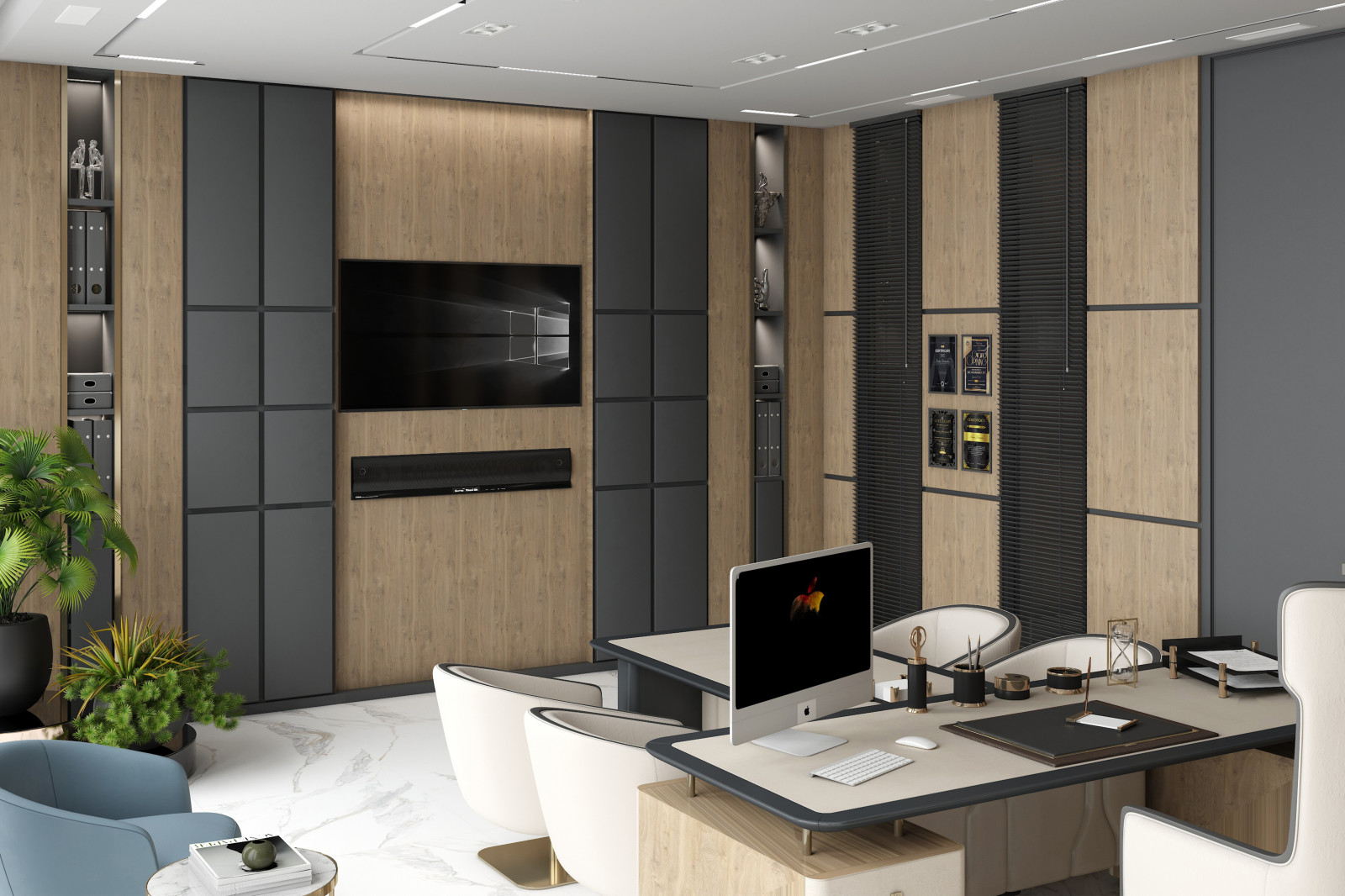 Кабинет руководителя в эко-стиле