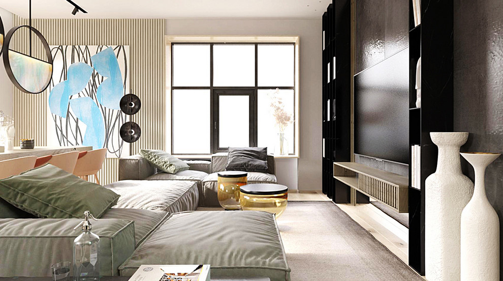 Дизайн квартиры в современном стиле, ЖК Суббота