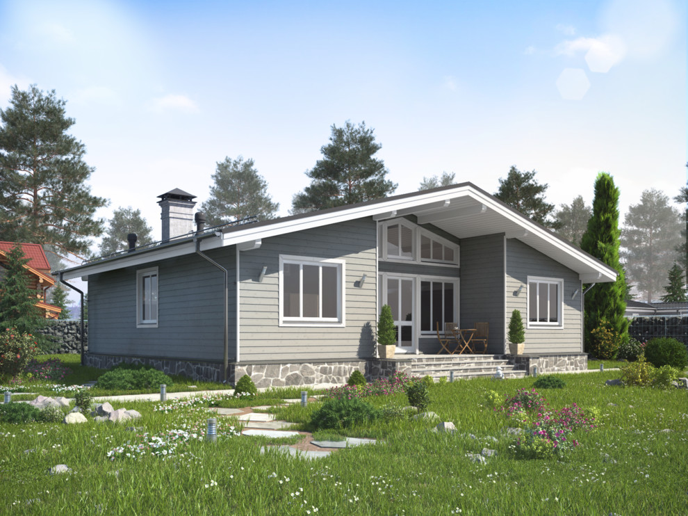 Обложка проекта: Каркасный дом в скандинавском стиле