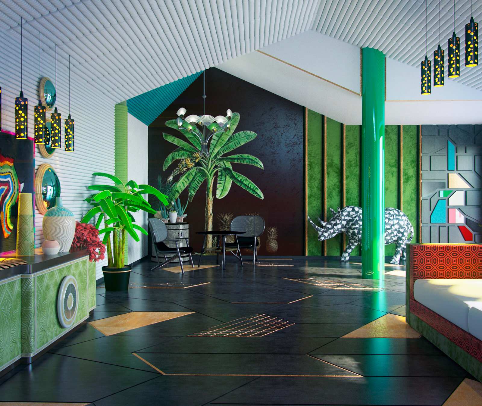 жилые интерьеры