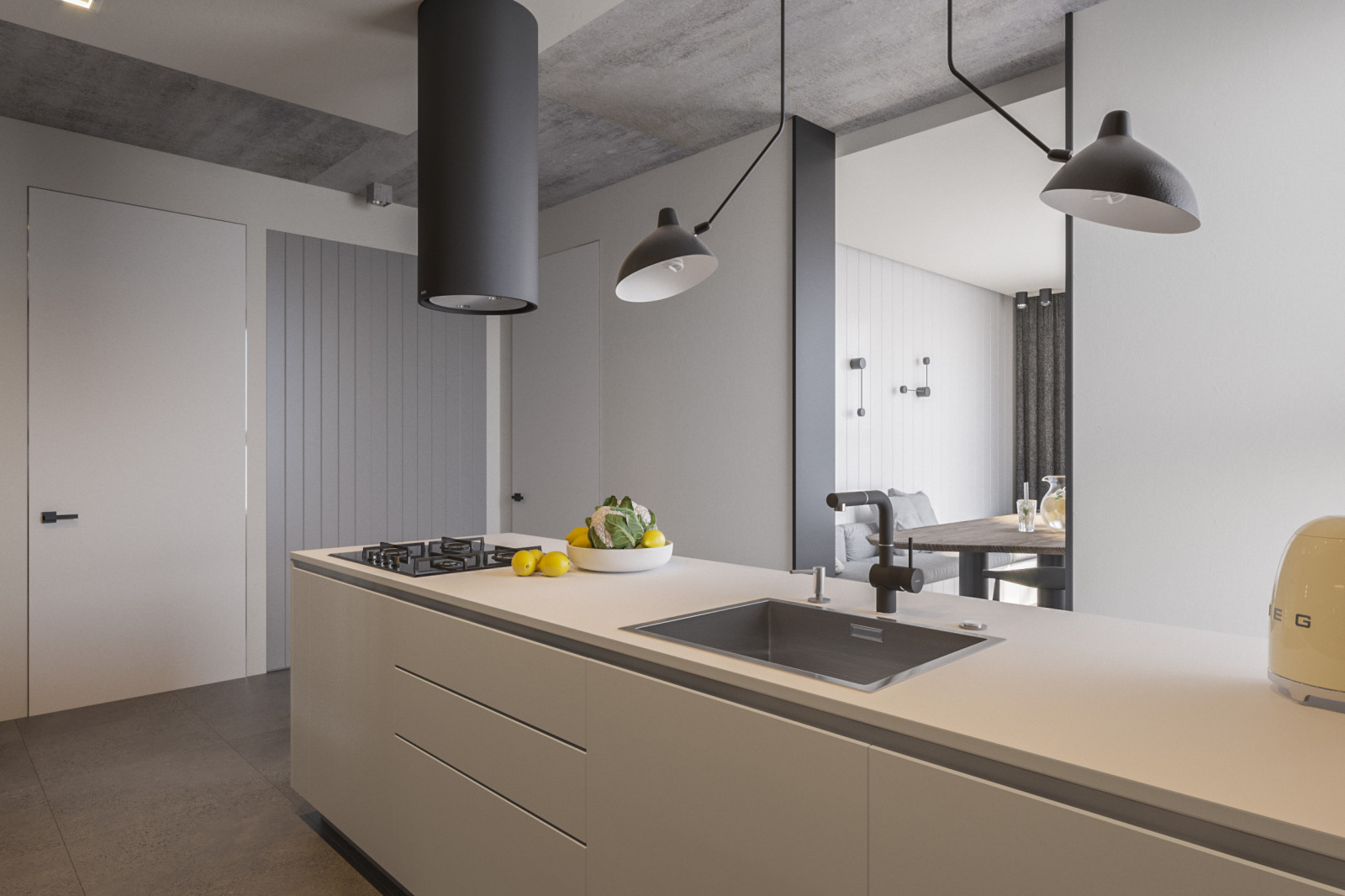 Двухуровневая квартира 128 м