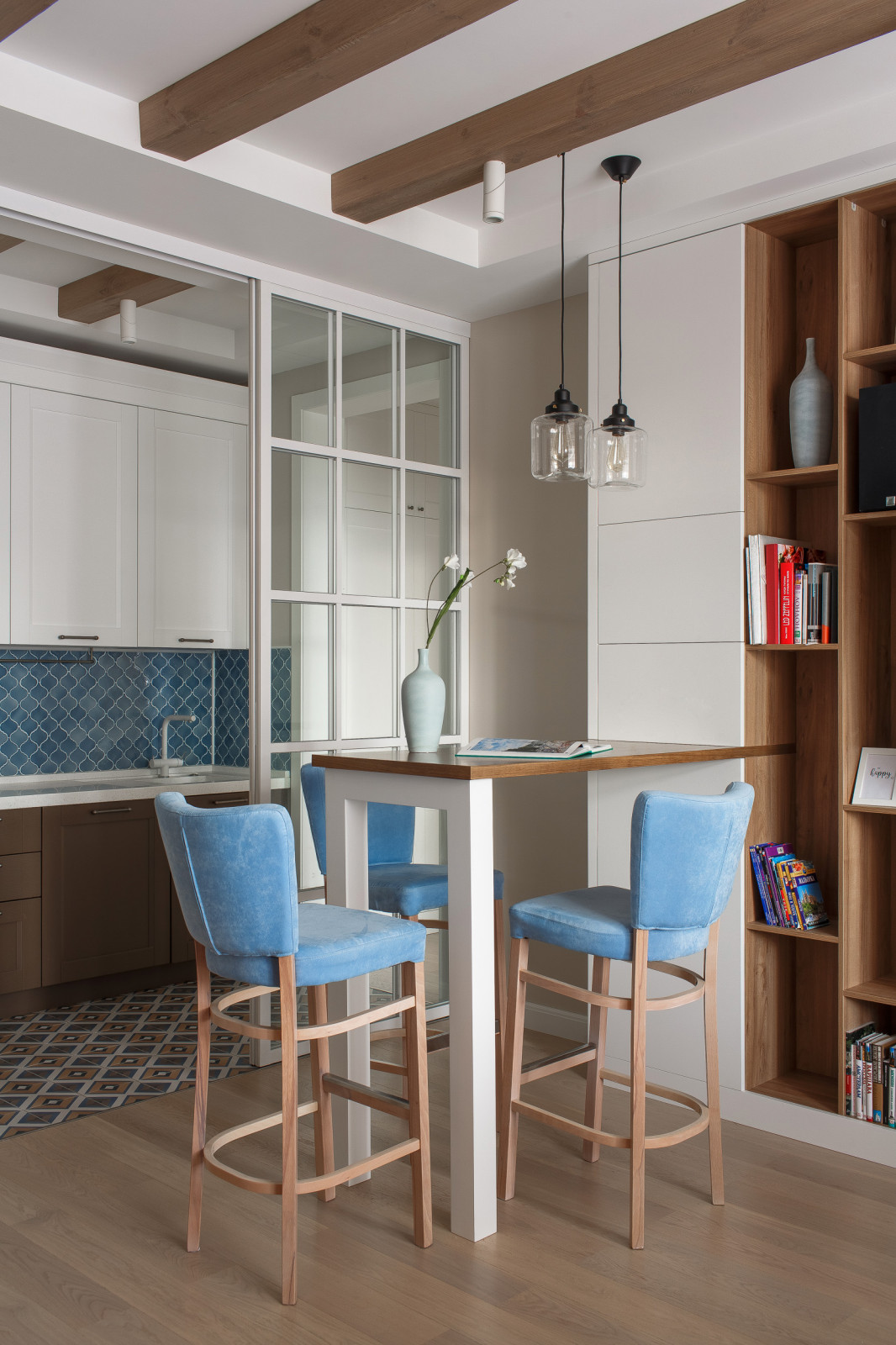 Лёгкий интерьер в Американском стиле