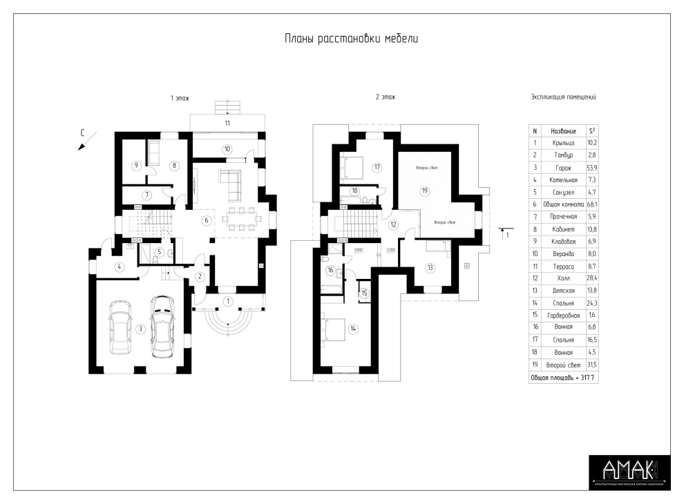 Коттедж в Романском стиле