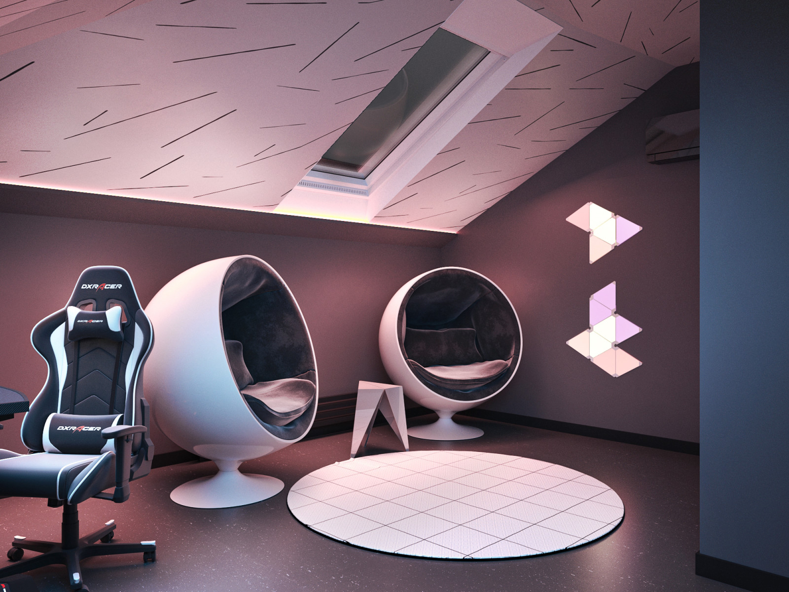 Обложка проекта: Игровая комната на мансарде. Частный дом, Смоленск