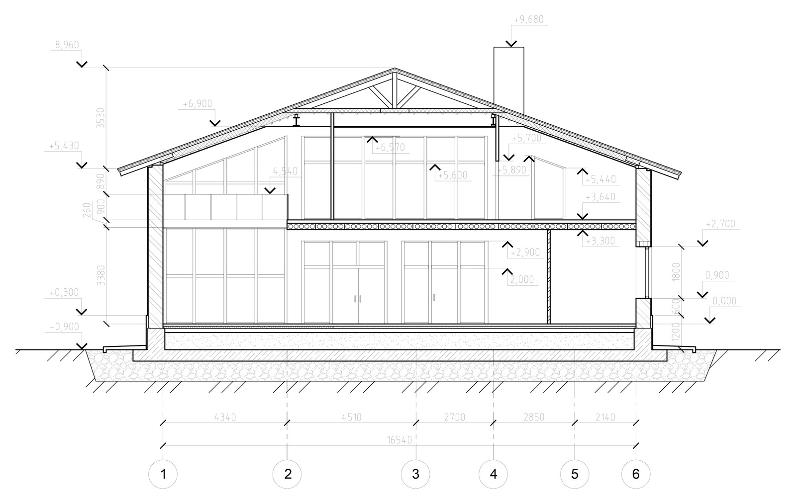 Обложка проекта: Проект загородного дома с мансардным этажом и террасой