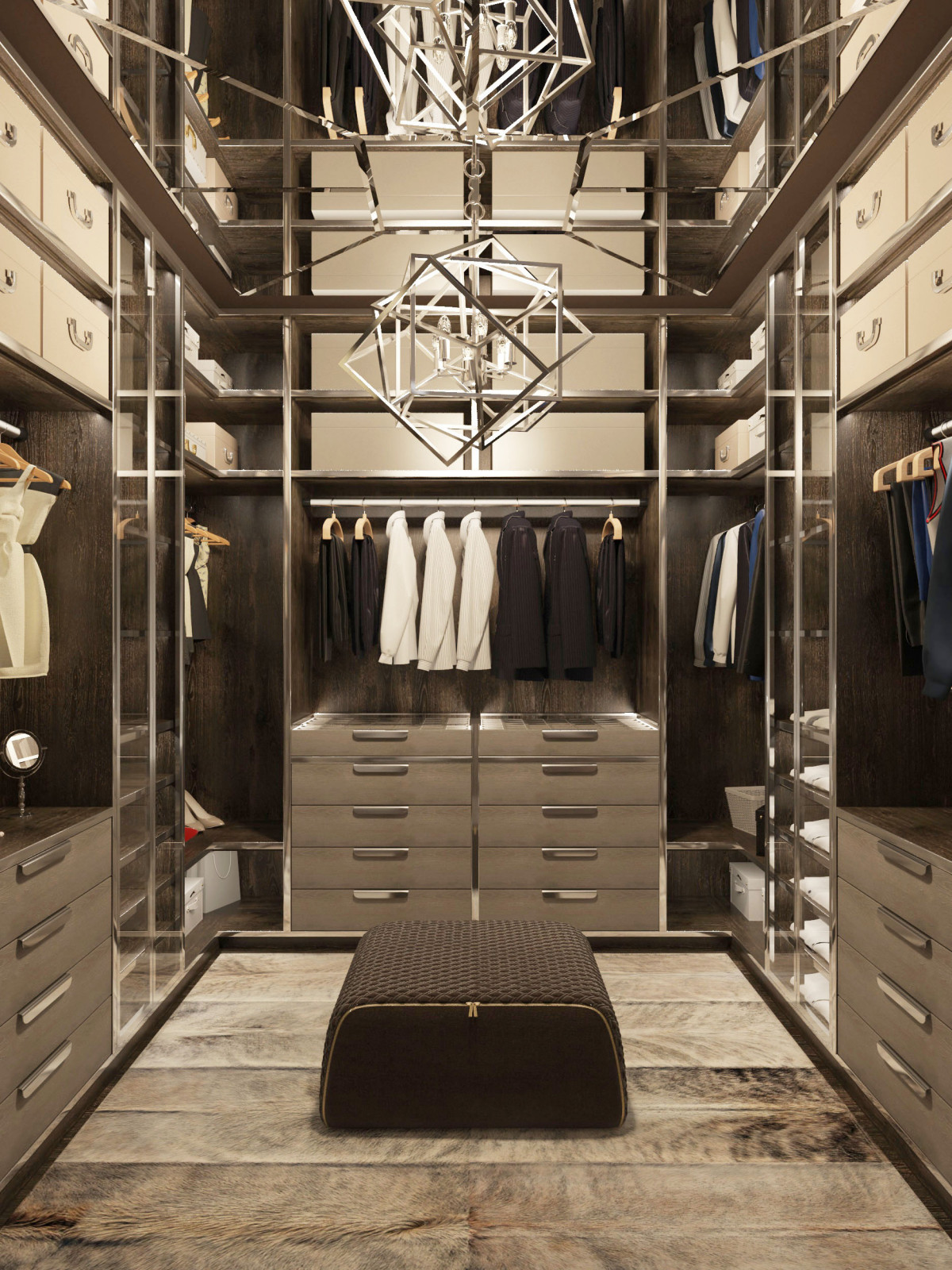 Мужская гардеробная