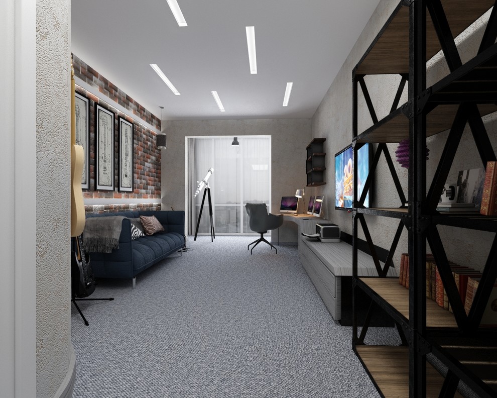 Квартира в современном стиле на 18 этаже