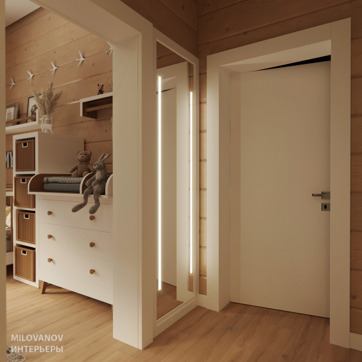 ДОМ ИЗ КЛЕЕНОГО БРУСА