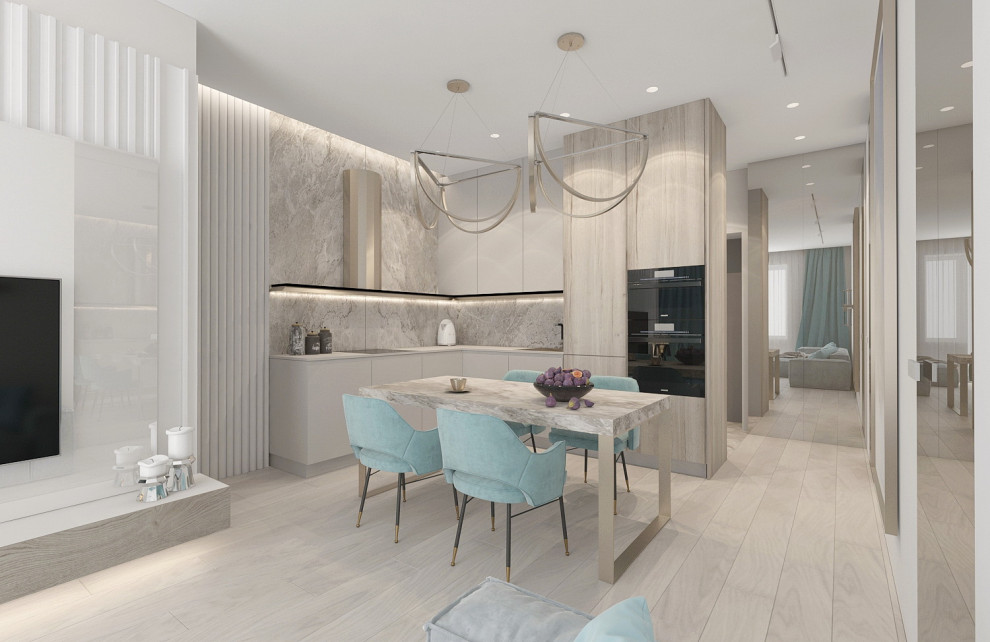 Бирюзовый минимализм