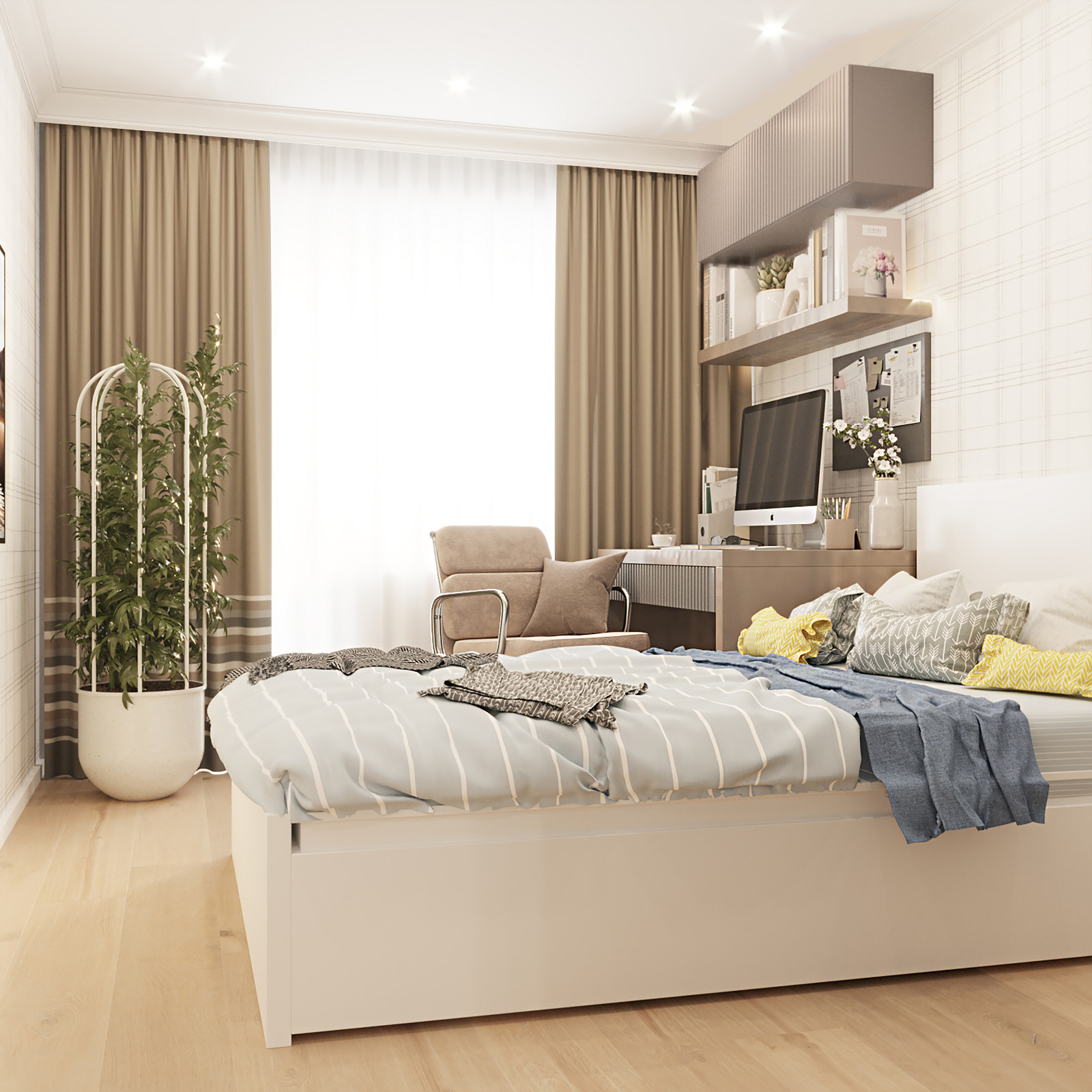 Дизайн-проект квартиры. S=50м2