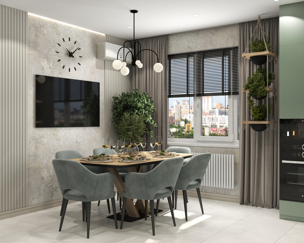 Яркая и спортивная квартира