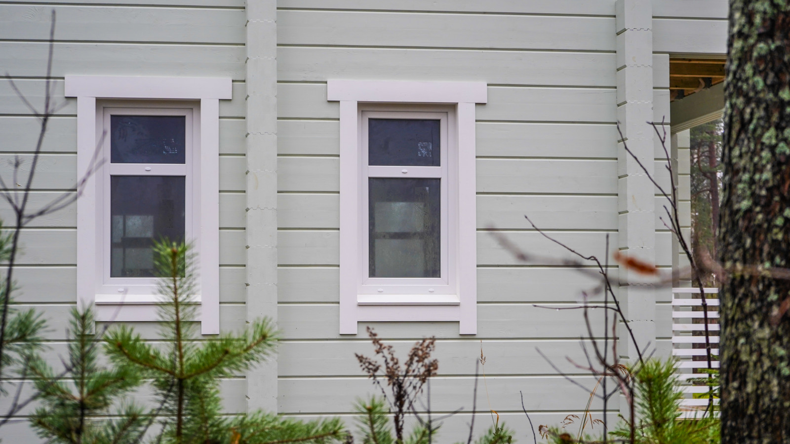 ОБЗОР ПОСТРОЕННОГО ДОМА ИЗ КЛЕЕНОГО БРУСА ПО ПРОЕКТУ ФОРТА 160