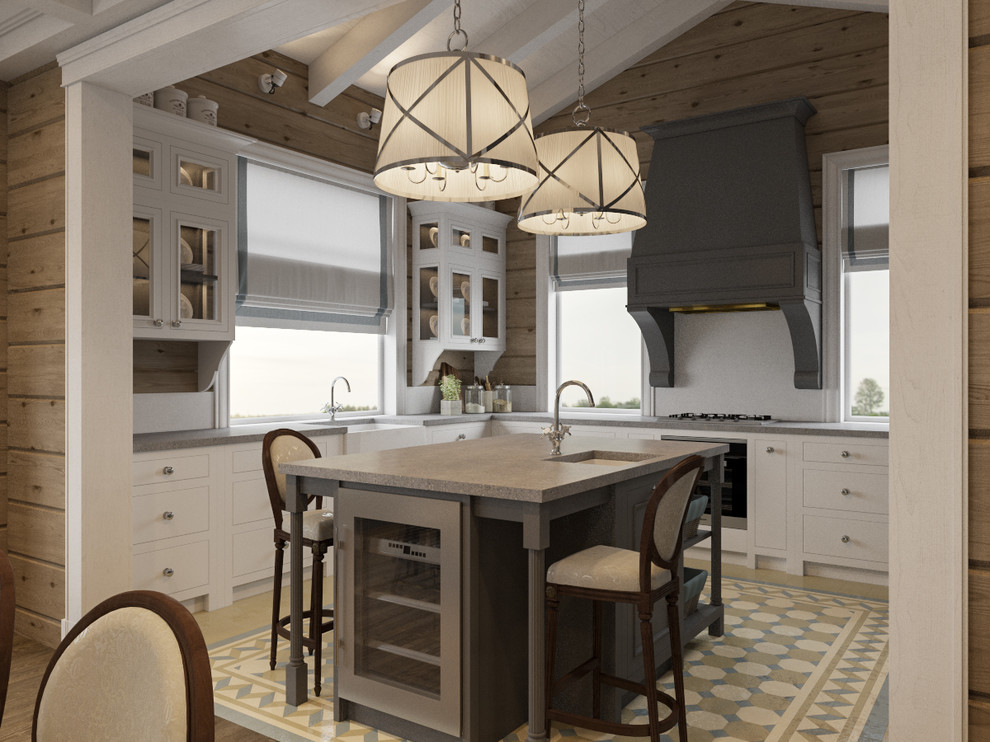 Загородный дом. Лужки. Россия, Московская область / 2016