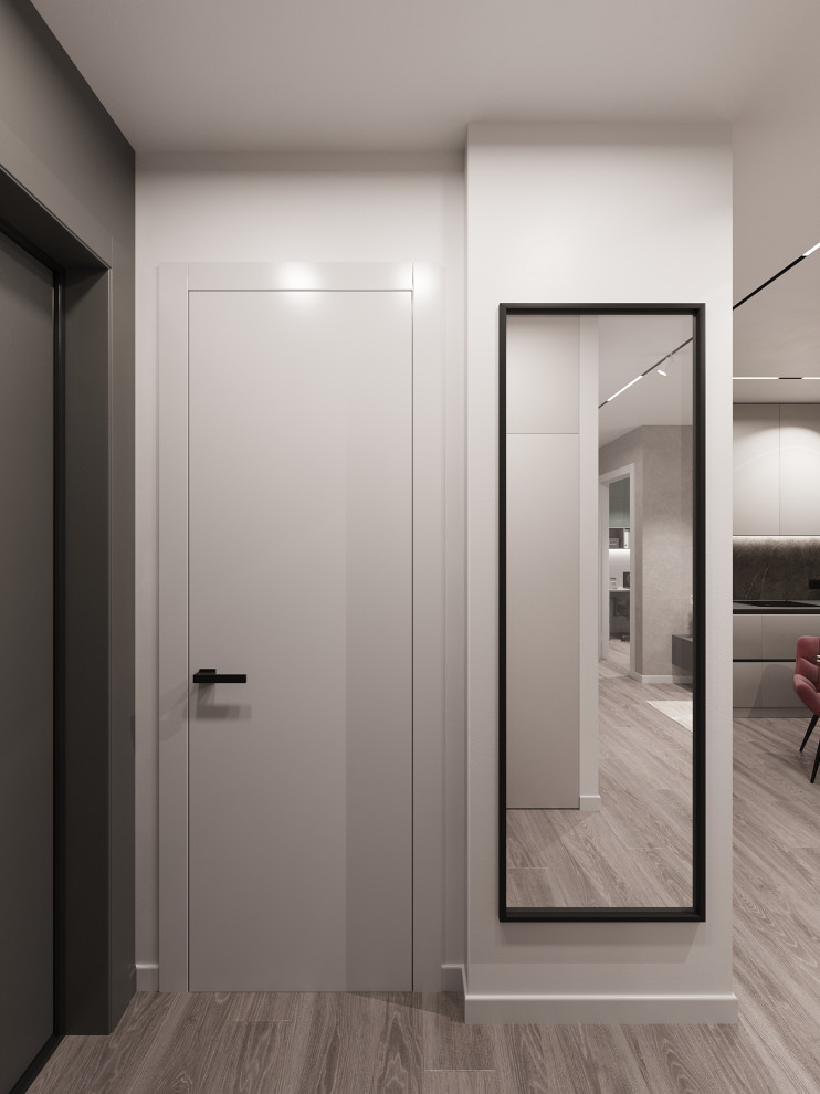 Дизайн-проект 2-х комнатной квартиры в сдержанном стиле