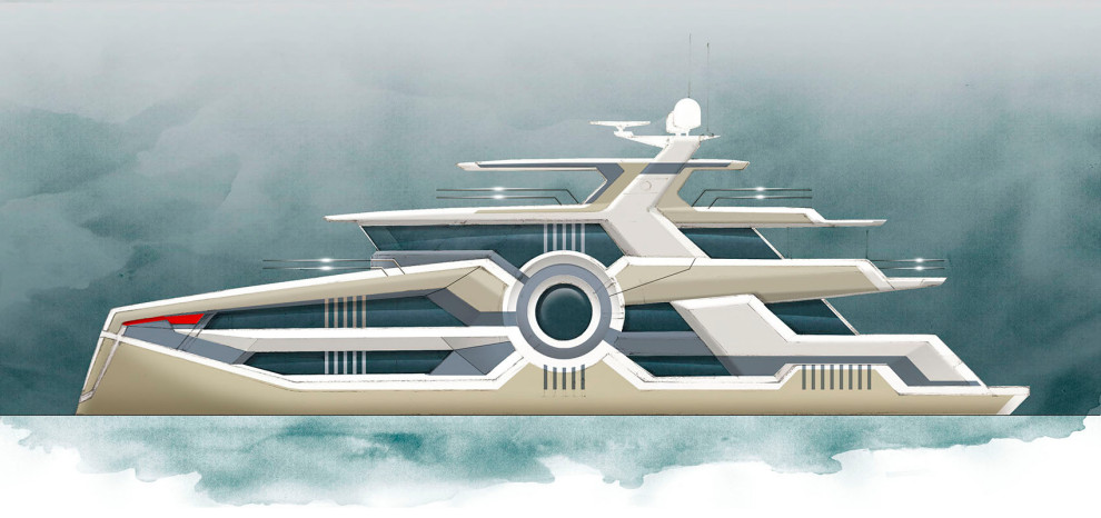 Концепция яхты