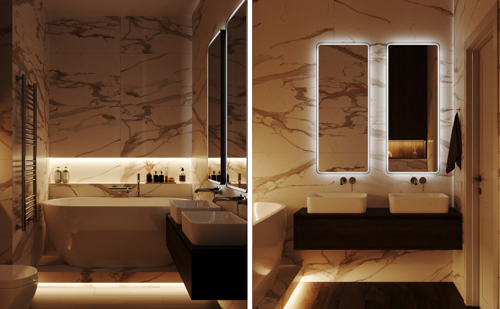 Обложка проекта: Ванная ЖК Небо