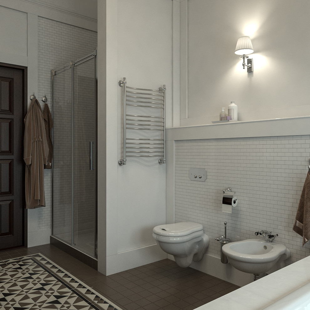 Чистые пруды 2. Дом в классическом стиле. Санузлы.