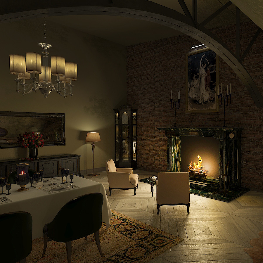 VIP зал при ресторане