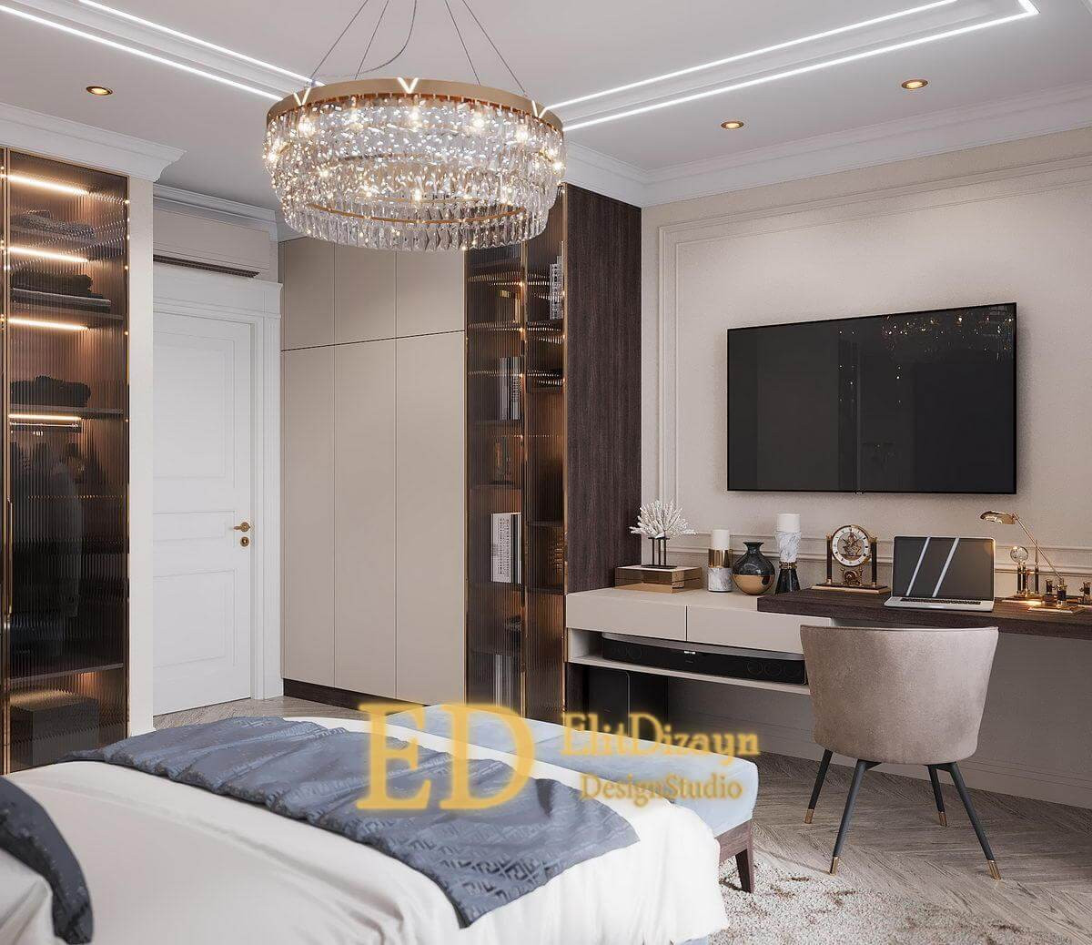 Квартира неоклассика - 145м2