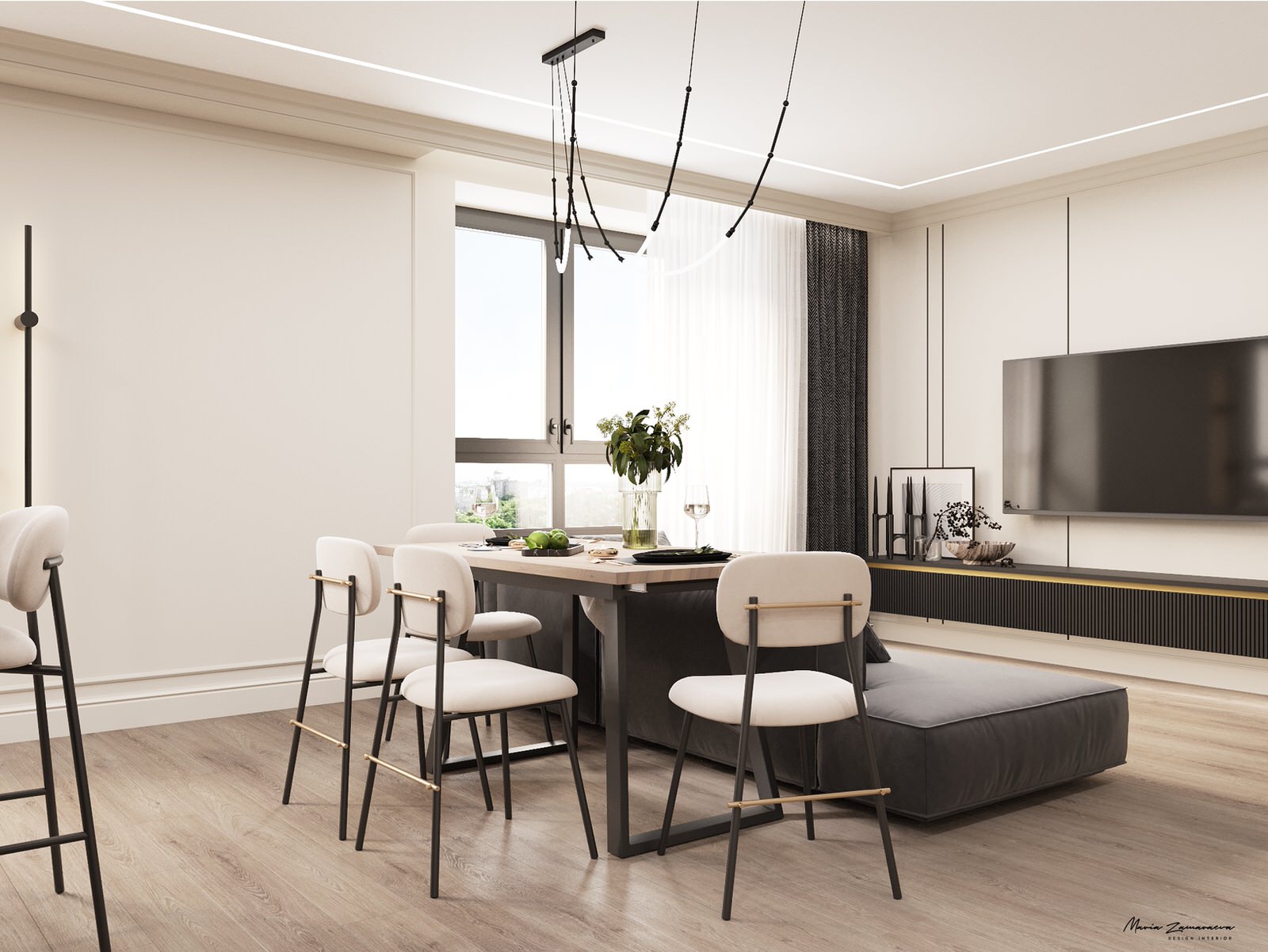 Дизайн-проект квартиры в ЖК Светлогорский