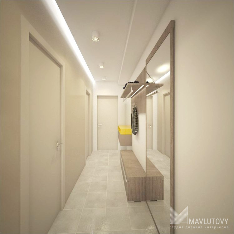 - Современная 3-комнатная квартира в Москве