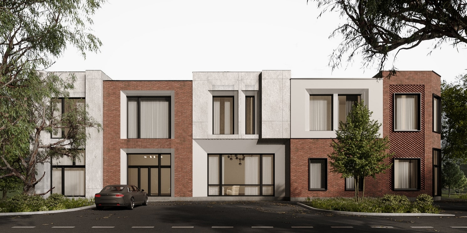 Обложка проекта: Офисное здание, 810 м2