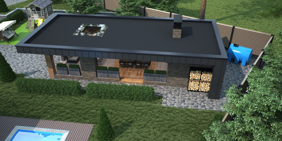 Дизайн проект благоустройства участка