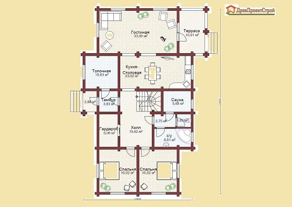 Проект дома № 25