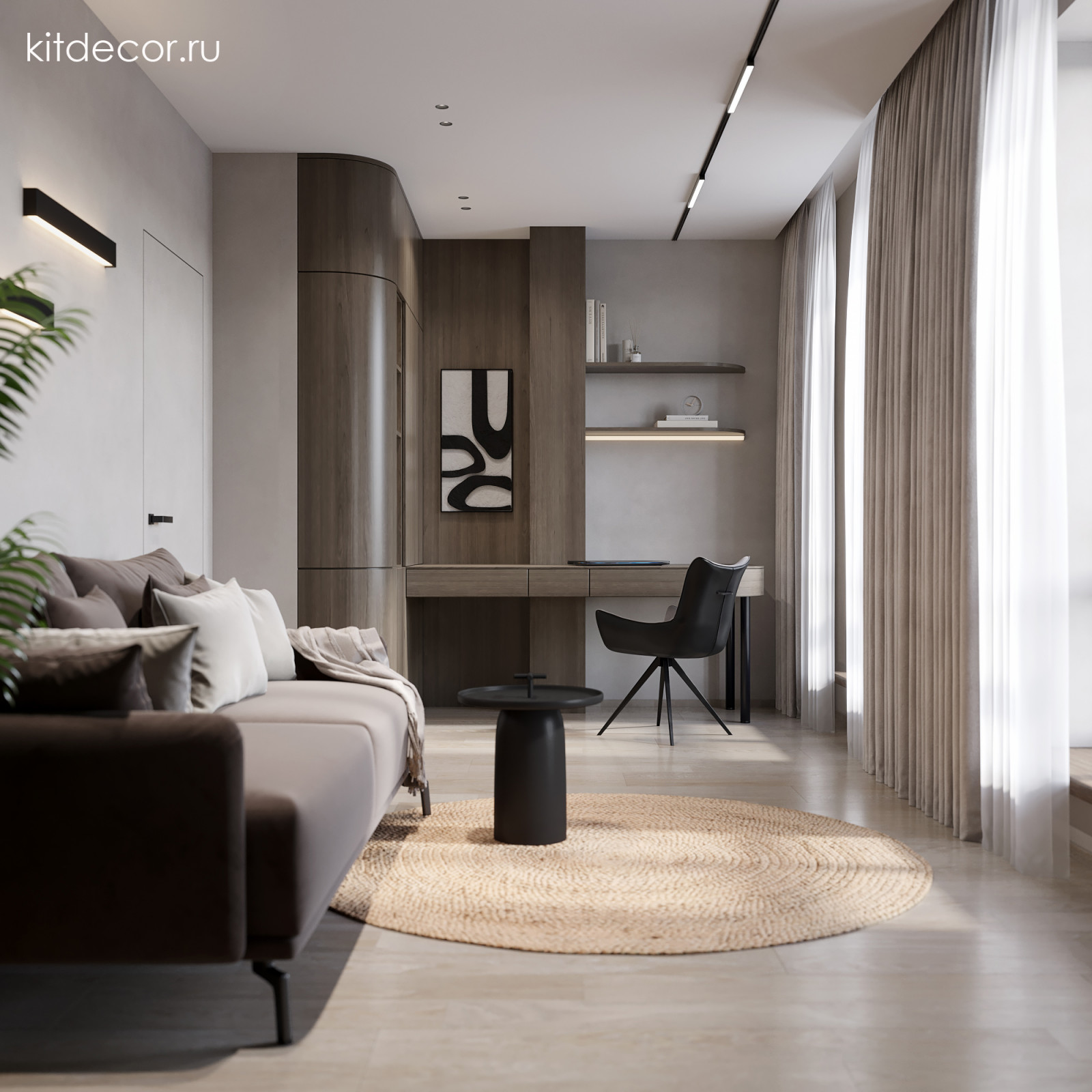 Обложка проекта: Минимализм в природных оттенках