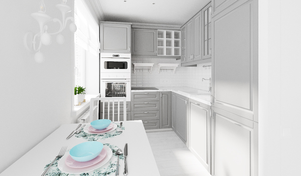 Дизайн-проект 2-х комнатной квартиры