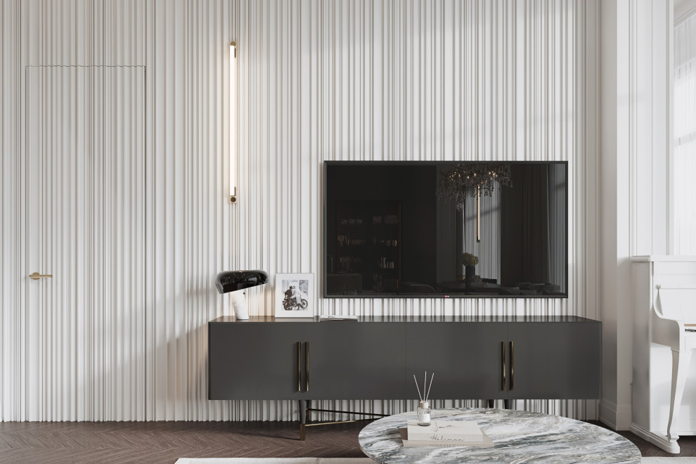 Дизайн-проект квартиры в ЖК "Императорский яхтъ-клуб"