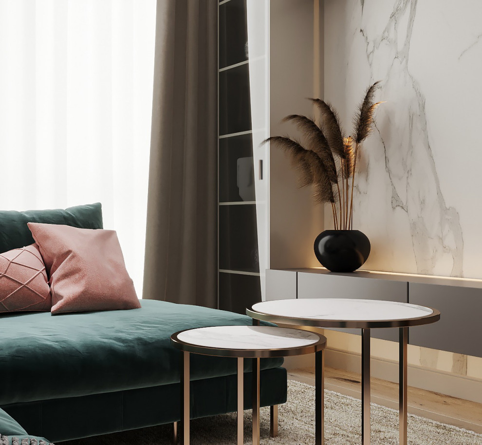 Дизайн проект квартиры "ЖК Кутузовский" 123 м2