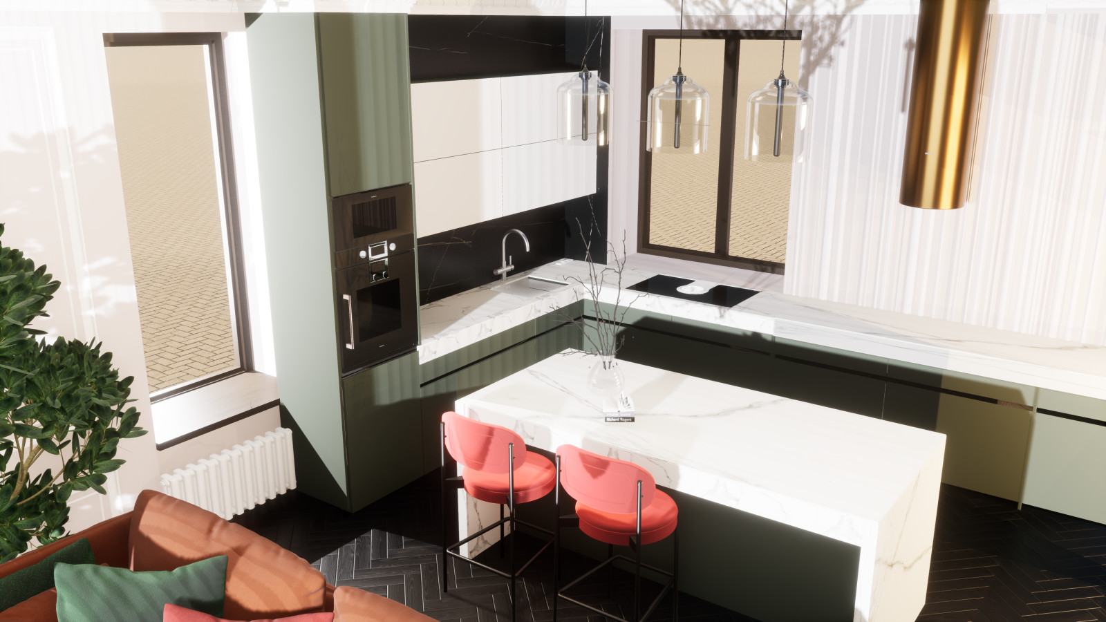 Индивидуальный жилой дом Альпийская деревня 125 м2