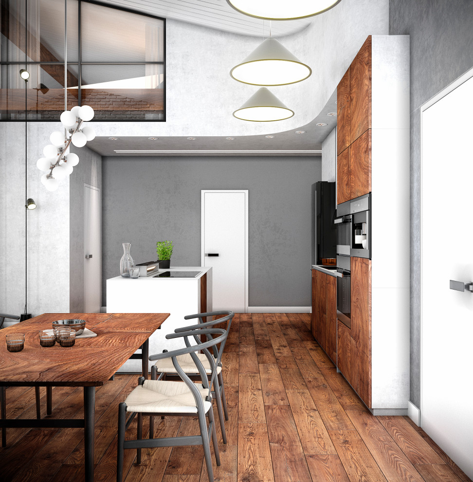 Дизайн проект интерьеров загородного дома в поселке Скандинавия