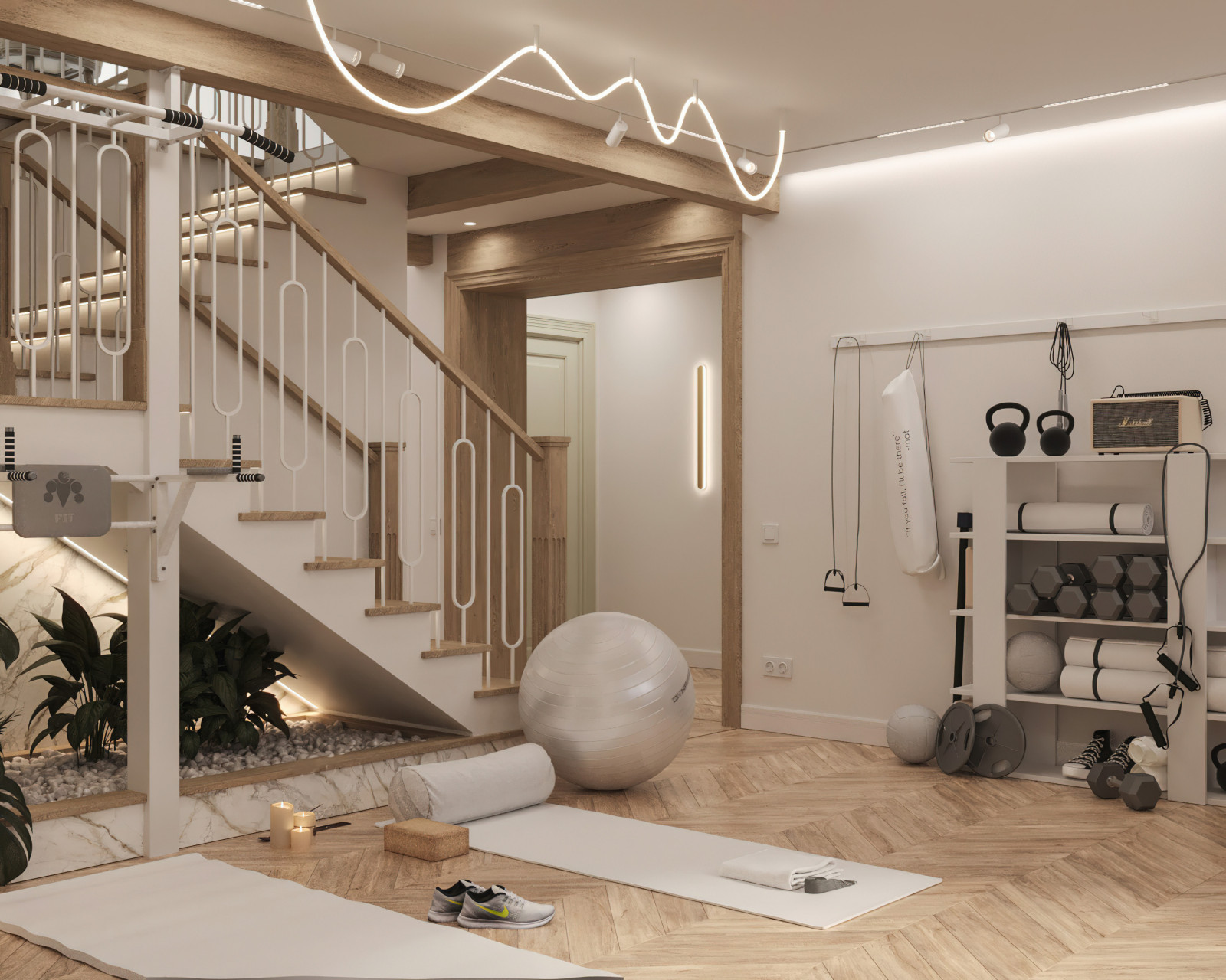 20. Mikhailovka 271м². Цокольный этаж