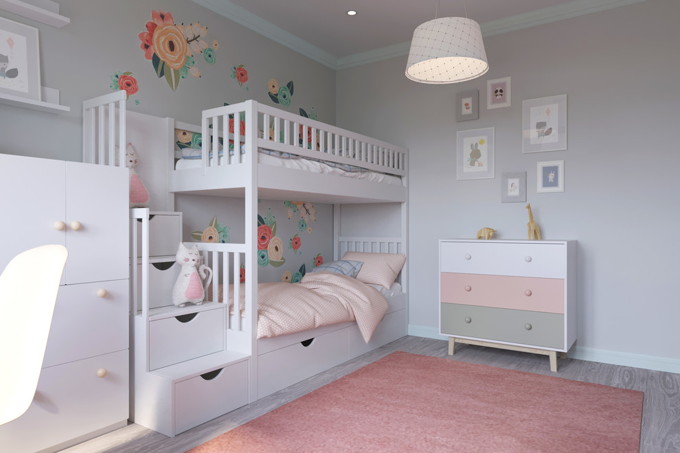 Комната Марии (7 лет) и Людмилы (3 года)