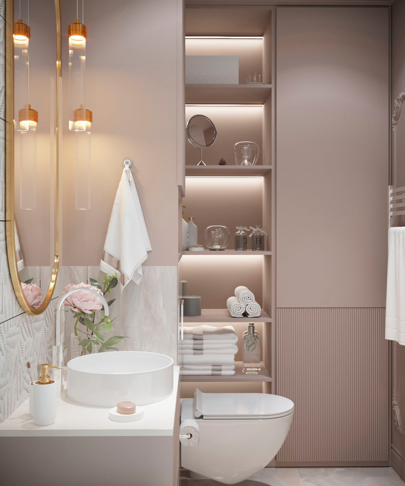 Ванная комната ЖК Суворов