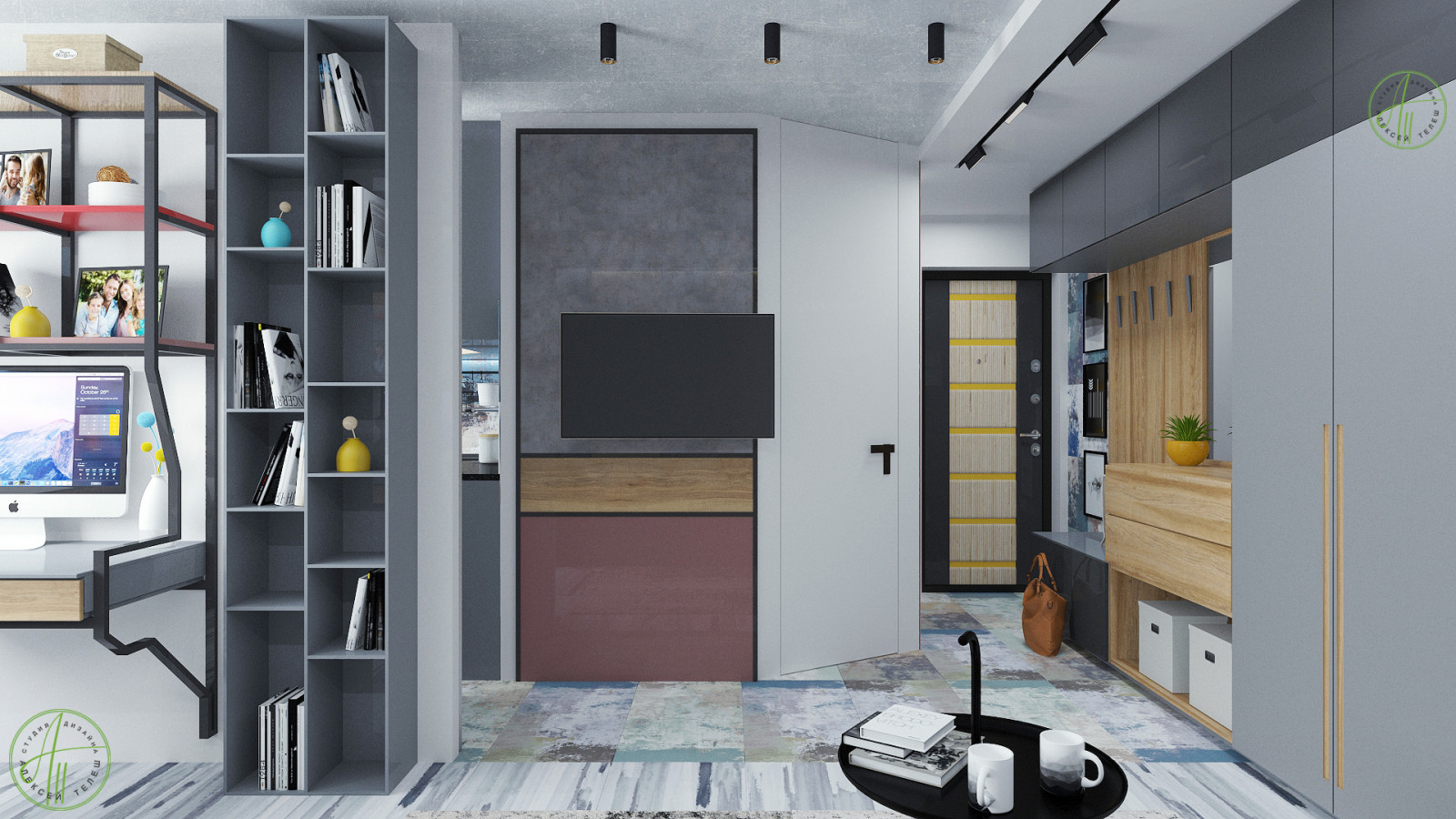 "Концепт серого в Брежневке"