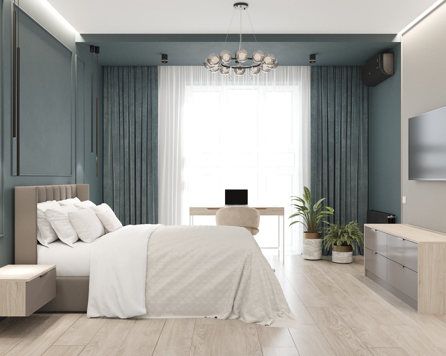 Спальня в ЖК Аристократ