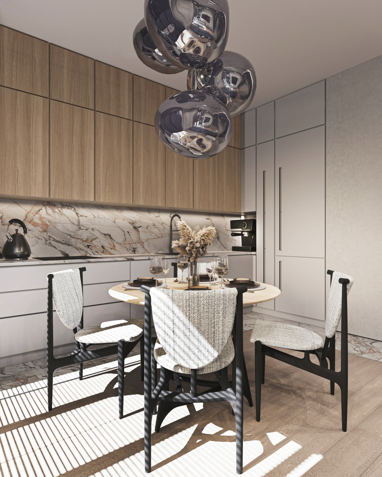 Обложка проекта: 3д-визуализация интерьера квартиры