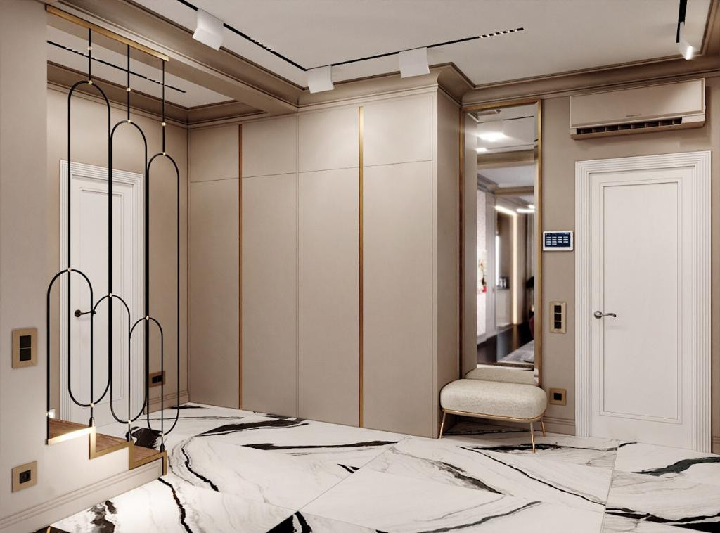 Частный интерьер таунхаус