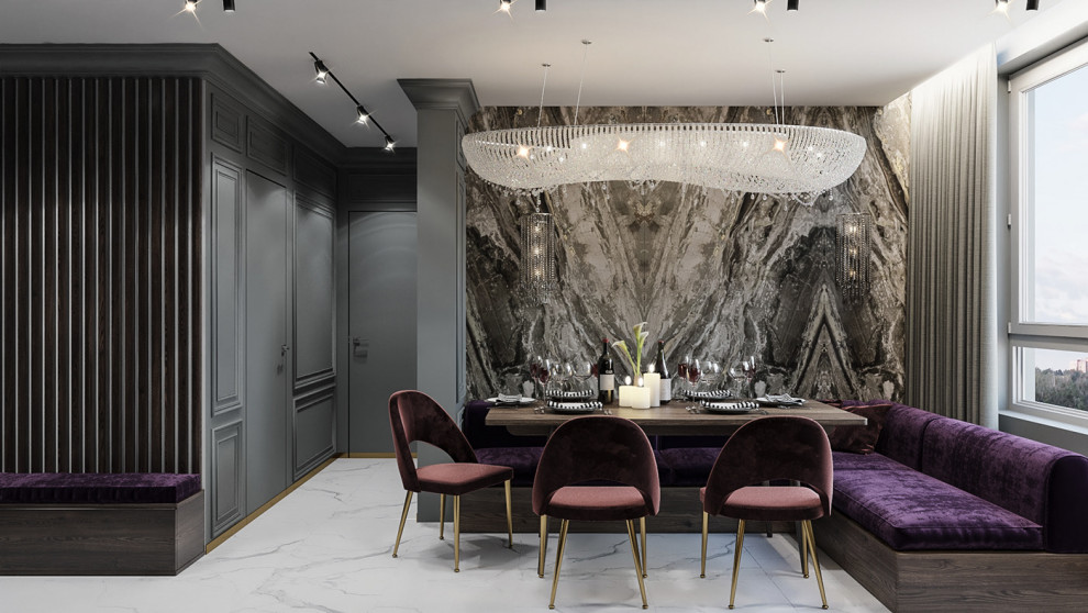 Обложка проекта: Гостиная - студия ЖК Испанские кварталы Москва