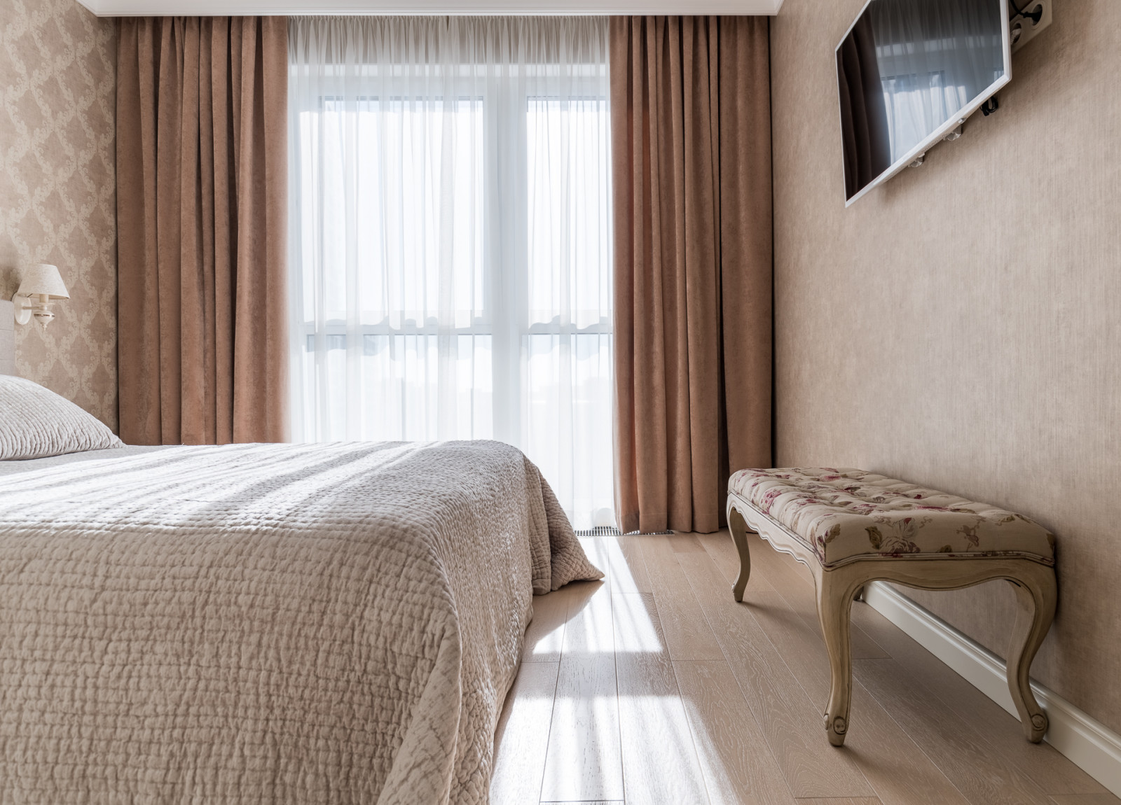 Спальня. Реализация. ЖК Да Винчи