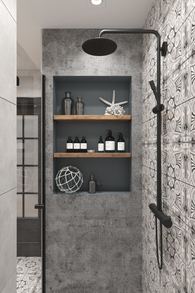 Воображение с этническими мотивами. Проект квартиры 55 м2 в Москве.