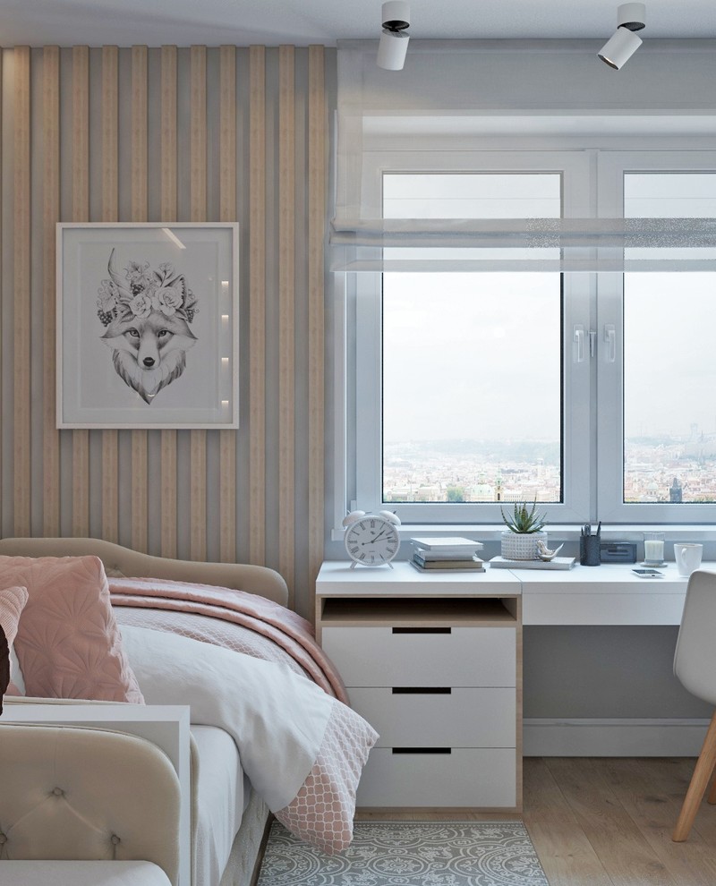 Дизайн проект 3х - комнатной квартире