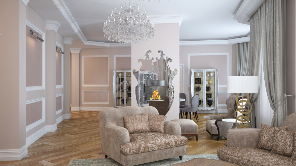 290 m2 Проект "Стиль в большом городе"